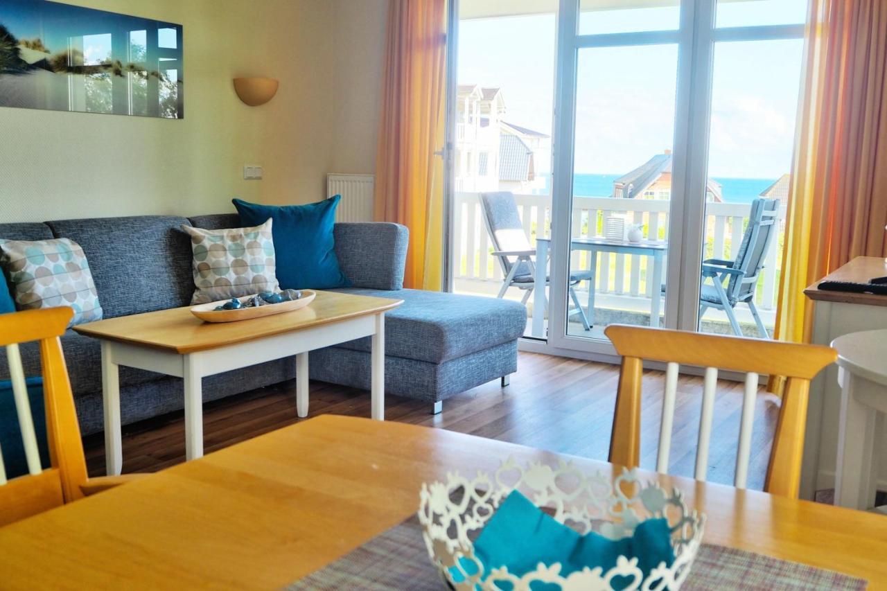Mit Meerblick Und Balkon, Gratis Nutzung Vom Ahoi Erlebnisbad Und Sauna In Sellin - Meeresblick Fewo 35 Goehren  Exterior photo