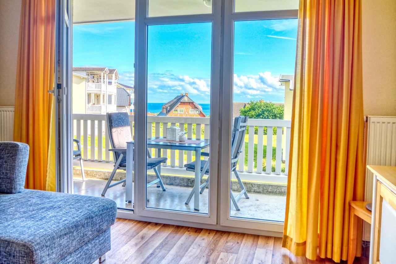 Mit Meerblick Und Balkon, Gratis Nutzung Vom Ahoi Erlebnisbad Und Sauna In Sellin - Meeresblick Fewo 35 Goehren  Exterior photo